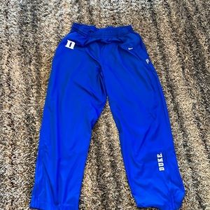 Nike: Duke Blue Devils Football Warm Up Pants: Team Issue